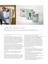 Une technologie éprouvée La gamme SIPROTEC 4, une technologie de protection efficace - 6