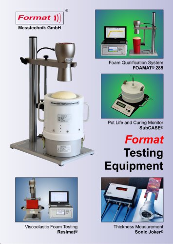 Format Testing Equipment