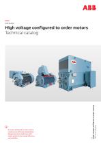 High voltage configured to order motors