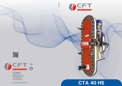 CTA 40 HS: Changeur d'outil avec magasin linéaire