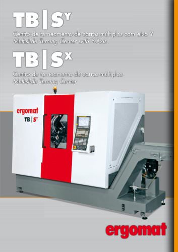 Multislide turning centers TBSy - TBSx