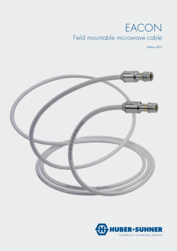 EACON - Field mountable Microwave Cable