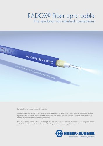 RADOX - Fiber optic cable