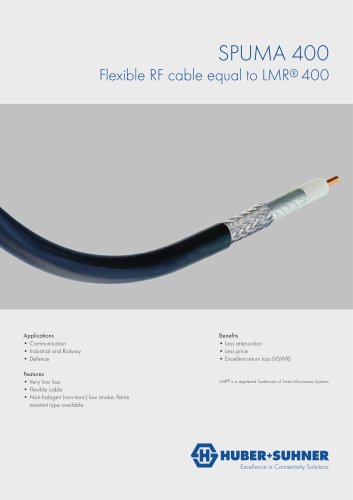 RF cable - SPUMA 400