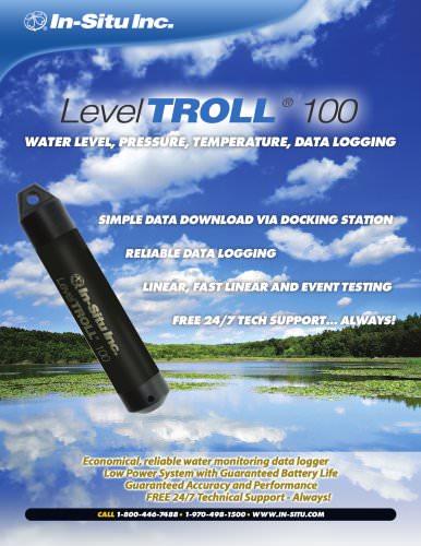 Level TROLL 100 Spec Sheet 