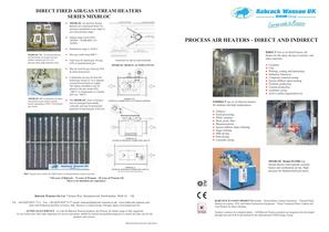 Process air heaters