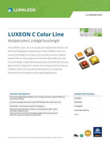 2023 LUXEON C Color Line