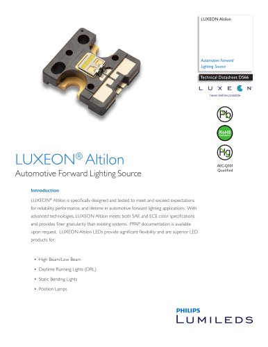 LUXEON® Altilon  Automotive Forward Lighting Source