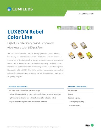 LUXEON Rebel Color Line