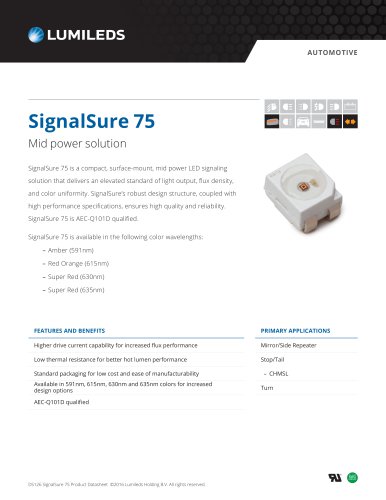 SignalSure 75 Mid power solution