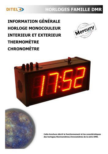 CATALOGUE HORLOGES