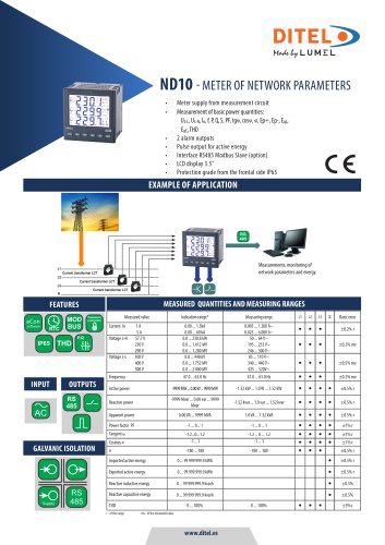 Datasheet ND10