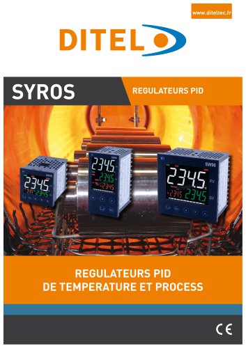 REGULATEURS PID DE TEMPERATURE ET PROCESS