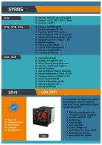 SYROS Regulateurs de temperature et process - 3