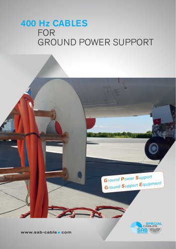 400 Hz Cables for Ground Power Support