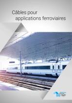 Câbles pour applications ferroviaires