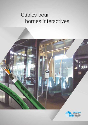 C&acirc;bles pour bornes interactives 