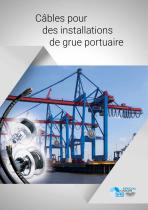 Câbles pour des installations de grue portuaire-1