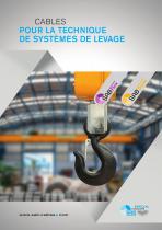 Câbles pour la technique de systèmes de levage