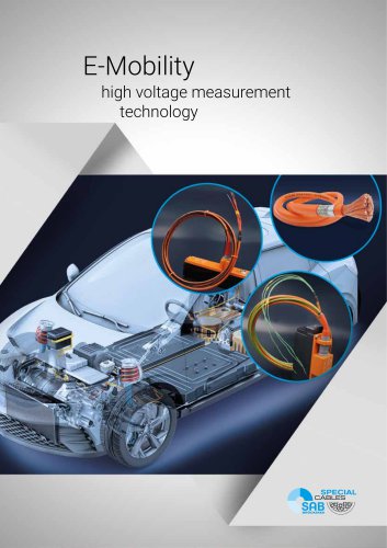 High Voltage Temperature Sensors for E-Mobility