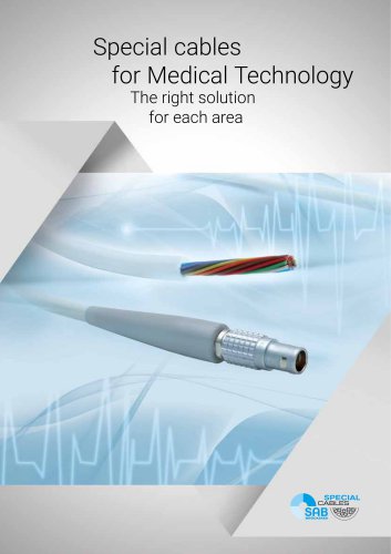 Medical Device Cables | SPECIAL CABLES FOR MEDICAL TECHNOLOGY