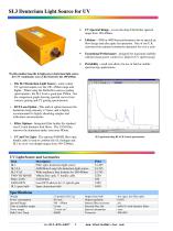 SL3 Deuterium Light Source for UV