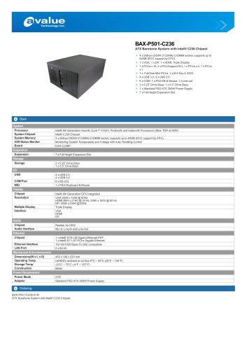 BAX-P501-C236