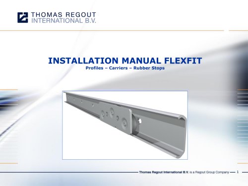 1INSTALLATION MANUAL FLEXFIT