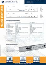 Guidages linéaires: FlexFit 1537 & FlexFit 1529 - 2