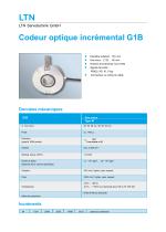 Codeur optique incrémental G1B - 1