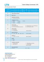 Codeur optique incrémental G1B - 6