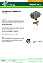 4B - Rotosafe -Indicateur de niveau a aube rotatif failsafe - 1