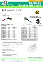 4B - Sondes de temperature palier WDB