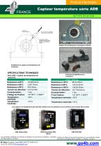ADB - sondes de température palier a niveau réglablee - 3