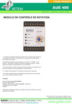 AUE400 - Module de Controle de Rotation