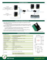 IE-NODE (Industrial Ethernet Node 1 &2) Interface de surveillance de capteur à distance pour API et systèmes automates - 2