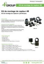 Kit de montage pour capteurs cylindriques - 1