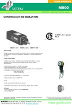 M800 - Controleur de rotation