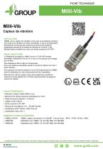 Milli-Vib - Capteur de vibration - 1