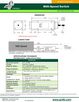 Millispeed - Capteur de sous-vitesse - 2