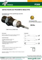 P300 - Detecteur de proximite inductif - 1