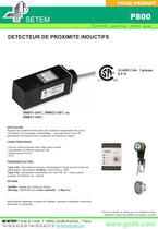 P800 - Detecteur de proximite inductif