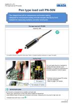 Pen Type Load Cell PN-50N