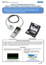 Separated Sensor Model Digital Force Gauge ZTS/ZTA series