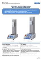 Standard Type Vertical Motorized Test Stand MX2 series