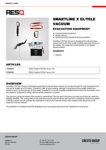 SMARTLINE X EL/TELE VACUUM