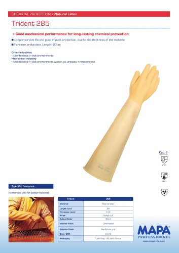 Gants de protection pour l'agro-alimentaire Superfood 177 / MAPA -  Maintenance and Co