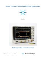 Agilent Ininiium S-Series High-Deinition Oscilloscopes