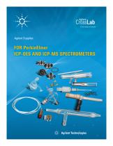 Agilent Supplies for PerkinElmer ICP-OES and ICP-MS Spectrometers