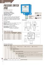 Diaphragm Pressure Switch-PSA2000W